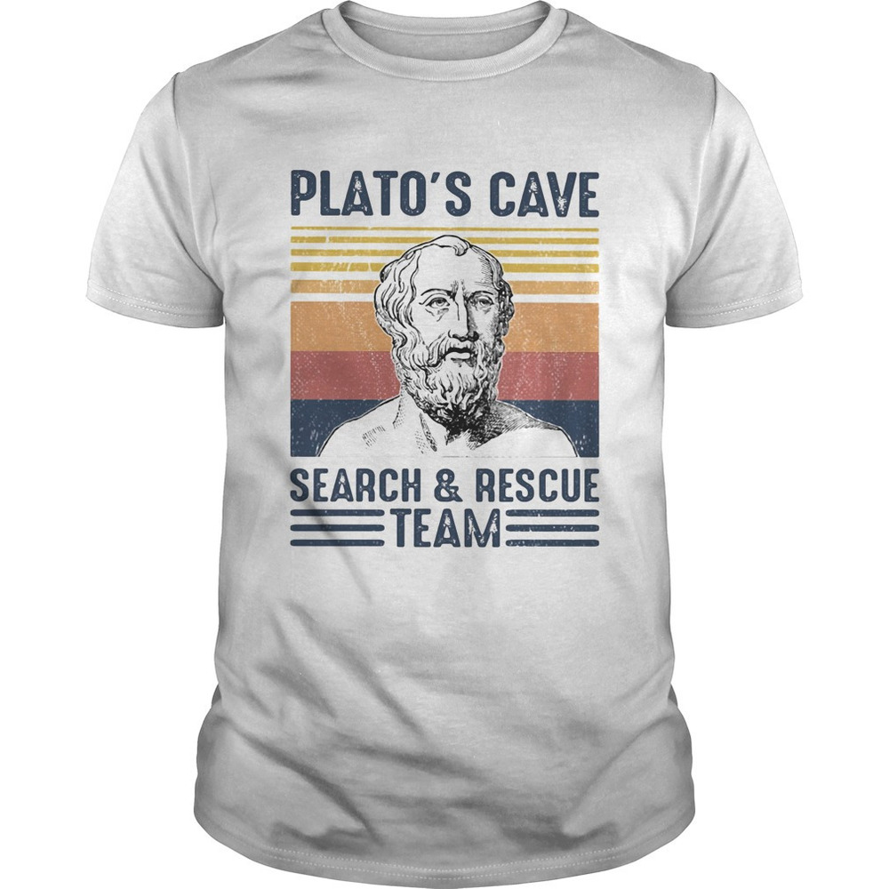 Platos Cave Search And Resue Team  Retro Shirt